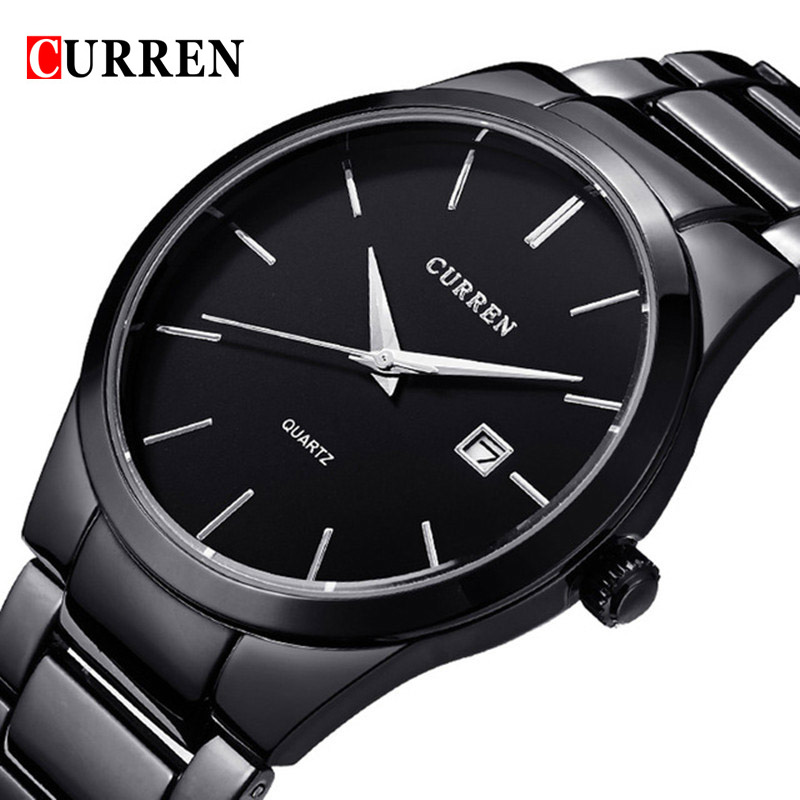 Luxury Watch Top 10 - Curren-relógio de pulso esportivo masculino, qualidade