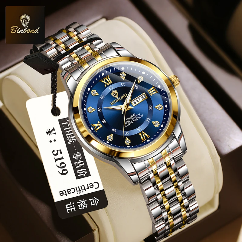 Binbond b7169 marca superior d - Luxury Watch Top 10 avaliação e preço